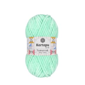   507 Sötét babazöld Kartopu Yumurcak zsenília horgoló fonal