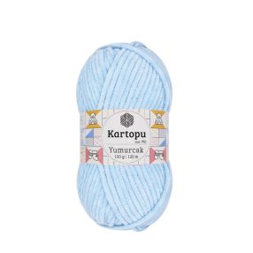 523 Babakék Kartopu Yumurcak zsenília horgoló fonal