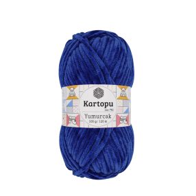524 Királykék Kartopu Yumurcak zsenília horgoló fonal