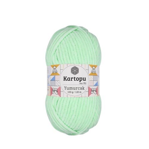 560 Babazöld Kartopu Yumurcak zsenília horgoló fonal