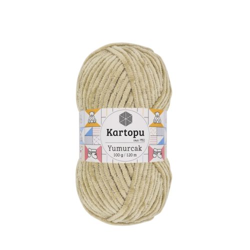 856 Drapp Kartopu Yumurcak zsenília horgoló fonal