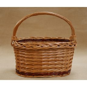 Kosár fonott vesszőből