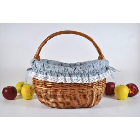 Kosárbélés - kapros (szürke)