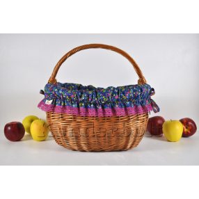 Kosárbélés - mező (kék)