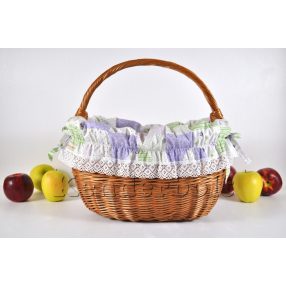 Kosárbélés - patchwork minta