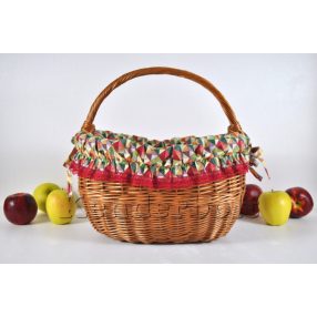 Kosárbélés - színes mozaik