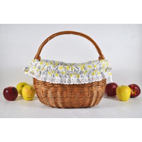 Kosárbélés - citrom