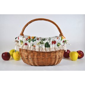 Kosárbélés - zöldségek