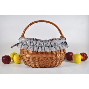 Kosárbélés - tappancs (szürke)