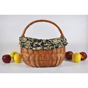 Kosárbélés - terepmintás (zöld)