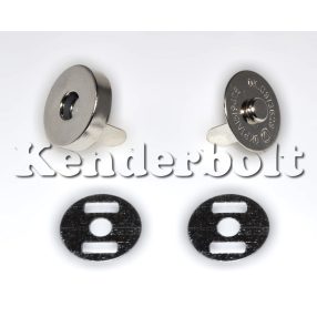 Mágneszár, 15 mm-es (ezüst)