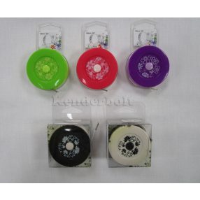 Design virágos mérőszalag