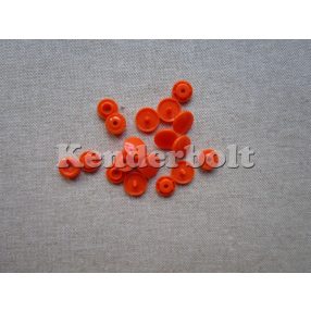 Műanyag patent - élénk narancs