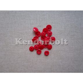 Műanyag patent - piros