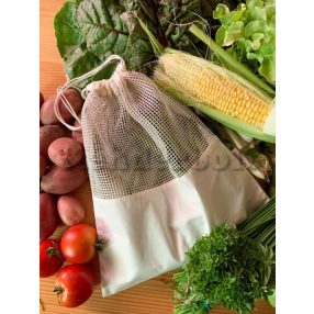 Öko zsák (hálós, megkötős)