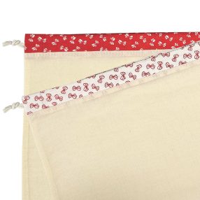   Öko zsák megkötős (mussola pamut vászonból) 2 db/csomag