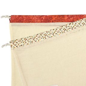   Öko zsák megkötős (mussola pamut vászonból) 2 db/csomag