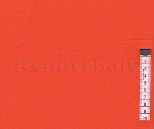 Narancs (élénk) egyszínű pamutvászon