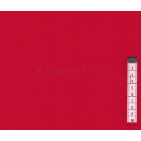 Piros (tűzpiros) egyszínű pamutvászon