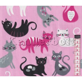 Ciculi (rózsaszín) pamutvászon