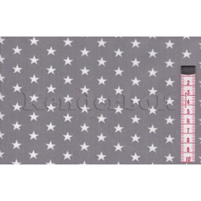 Csillag (szürke) pamutvászon