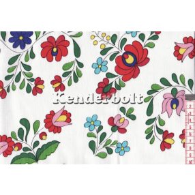 Matyó (fehér) pamutvászon