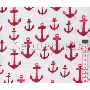 Vasmacska, nagy (piros) pamutvászon