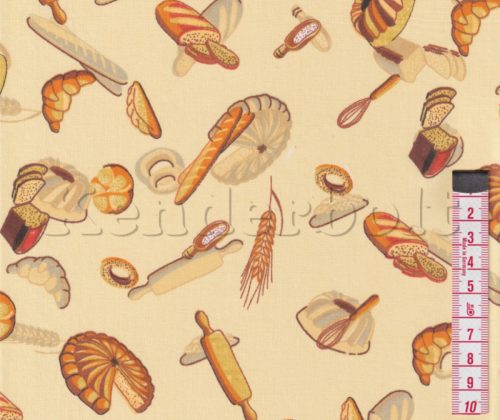 Péksütik (bézs) pamutvászon