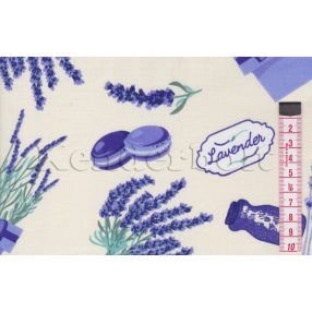 Lavender pamutvászon