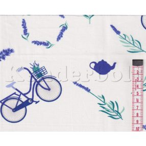 Levendula nyár pamutvászon