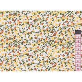 Virágmező 2. (sárga) pamutvászon
