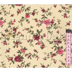 Vintage virágos 2. pamutvászon