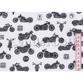 Motoros (fehér) pamutvászon