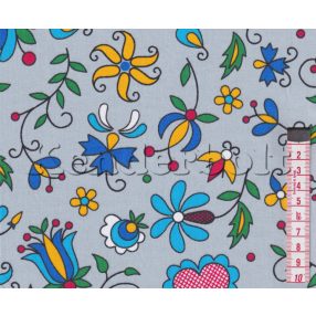 Matyó (szürke) pamutvászon