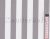 Csíkos, szürke (23 mm) pamutvászon