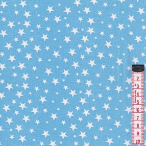 Csillagos (kék) pamutvászon