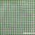 Kockás, 10 mm (zöld) pamutvászon