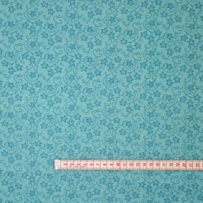 Csillagvirág (kék) pamutvászon