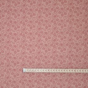 Csillagvirág (rózsaszín) pamutvászon