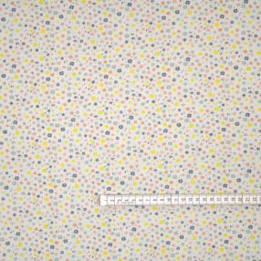 Apró virágos (pasztell) mintás pamutvászon