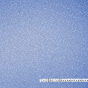 Apró virágos (világoskék-fehér) mintás pamutvászon