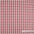 Kockás, 10 mm (piros szivecskés) pamutvászon
