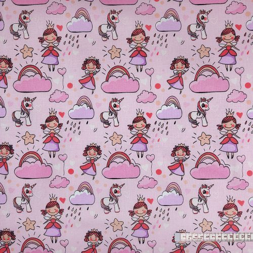 Tündérszivárvány pamutvászon