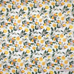 Citromliget pamutvászon