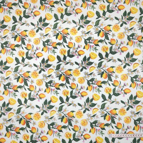 Citromliget pamutvászon