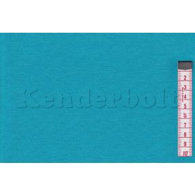 Türkizkék egyszínű dekorszövet