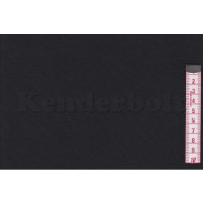 Fekete egyszínű dekorszövet