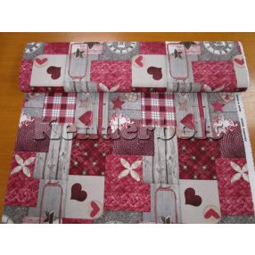 Karácsonyi dekorszövet 45.