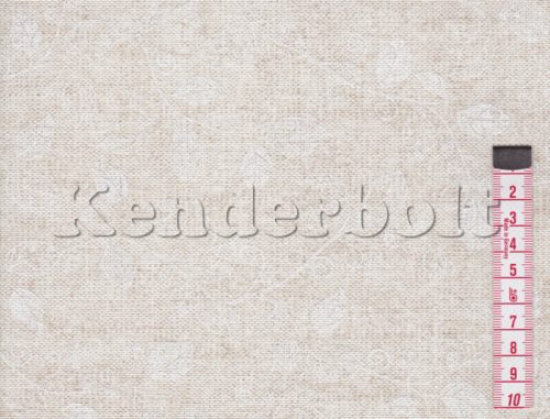 Levelek dekorszövet