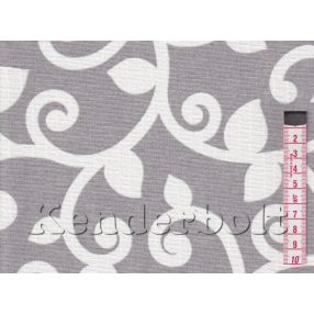 Inda (szürke) dekorszövet